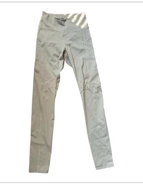Gilly Hicks GO XS light green leggings w/ side pockets